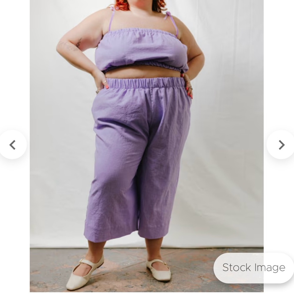 Nettle Studios Lavender Mid Easy Pant